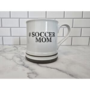 NEW “Soccer Mom” Coffee Mug Cup Tea Ceramic Stoneware Latte Spectrum Designs